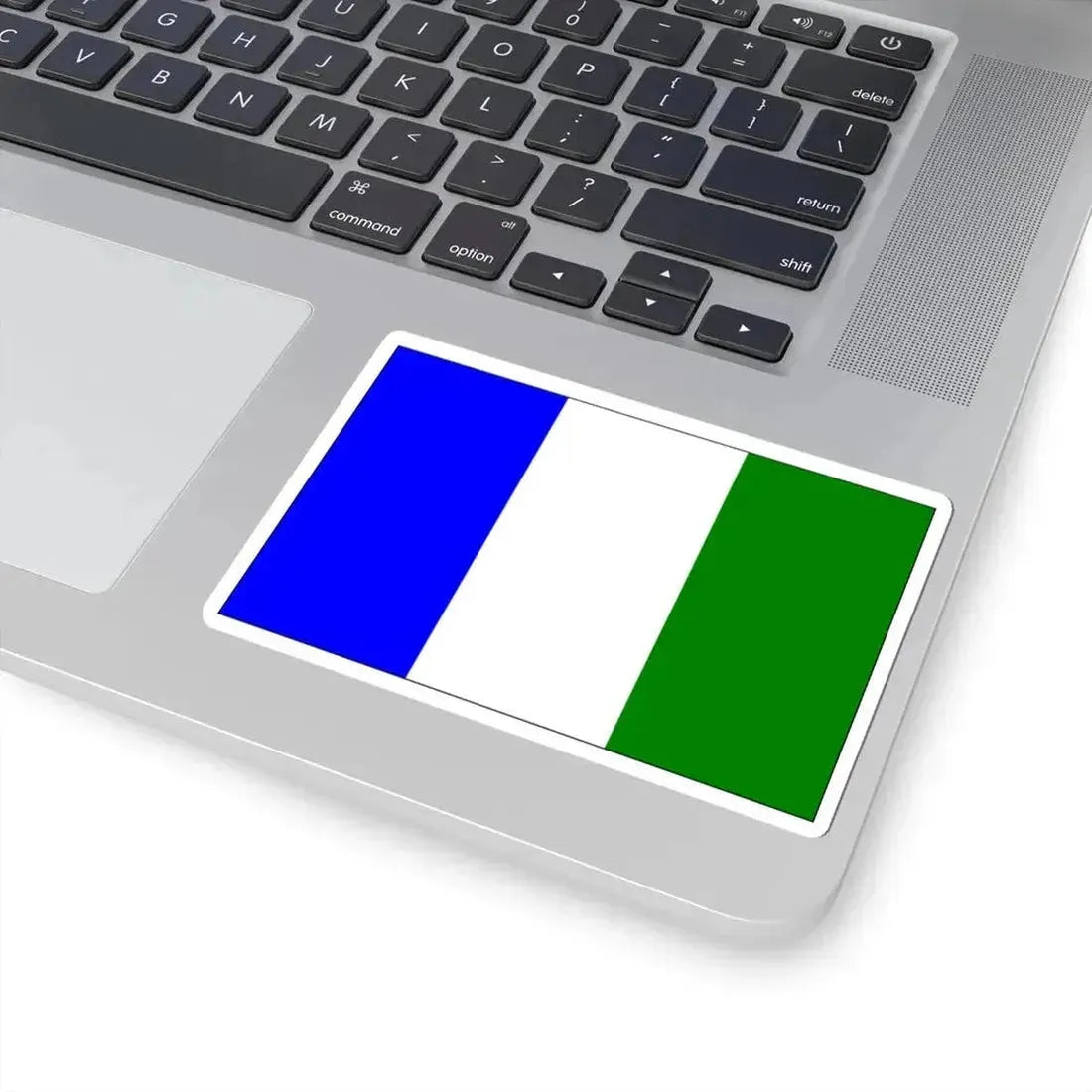 Flag of Bocholt (Belgium) STICKER Vinyl Kiss-Cut Decal - The Sticker Space