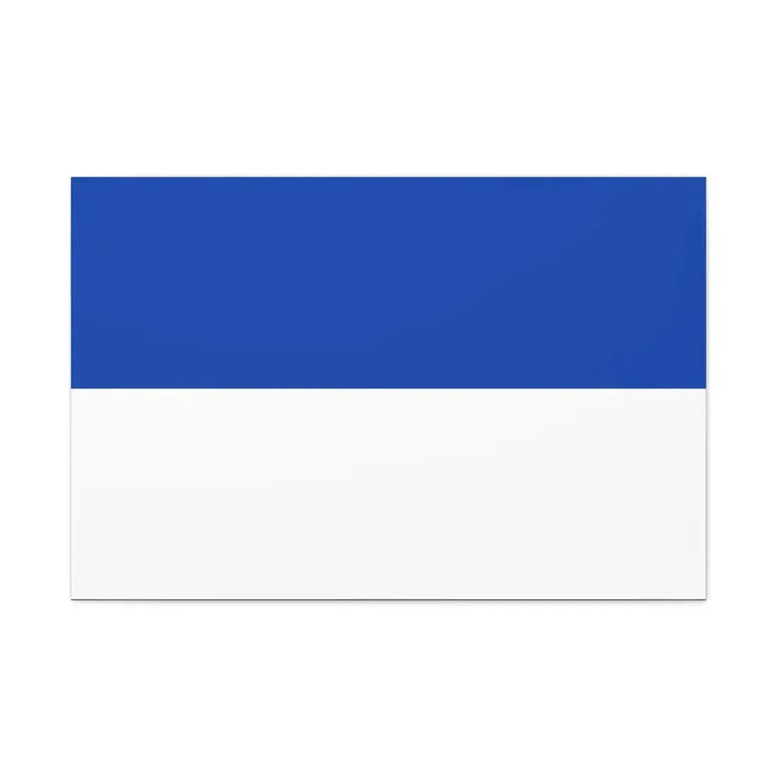 Flag of Bochum Germany - Canvas Wall Art 36" x 24" 1.25" - The Sticker Space