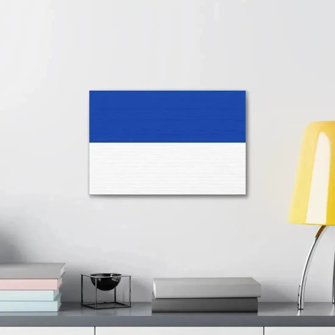Flag of Bochum Germany - Canvas Wall Art - The Sticker Space