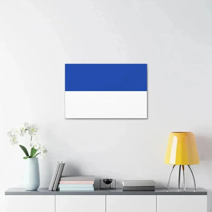 Flag of Bochum Germany - Canvas Wall Art - The Sticker Space