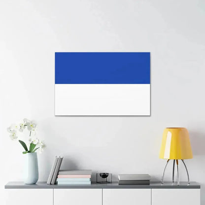 Flag of Bochum Germany - Canvas Wall Art - The Sticker Space