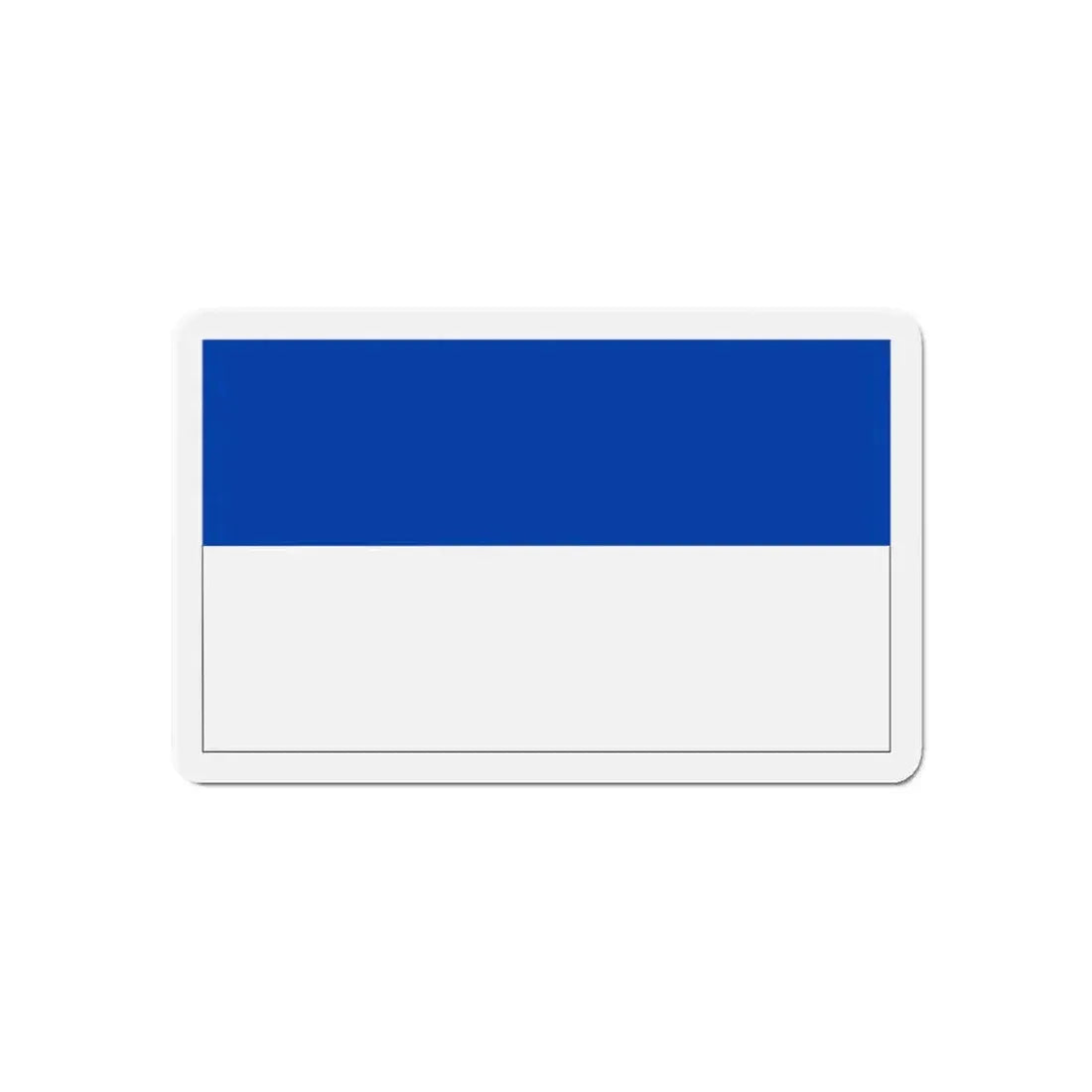 Flag of Bochum Germany - Refrigerator Magnet 6 Inch - The Sticker Space