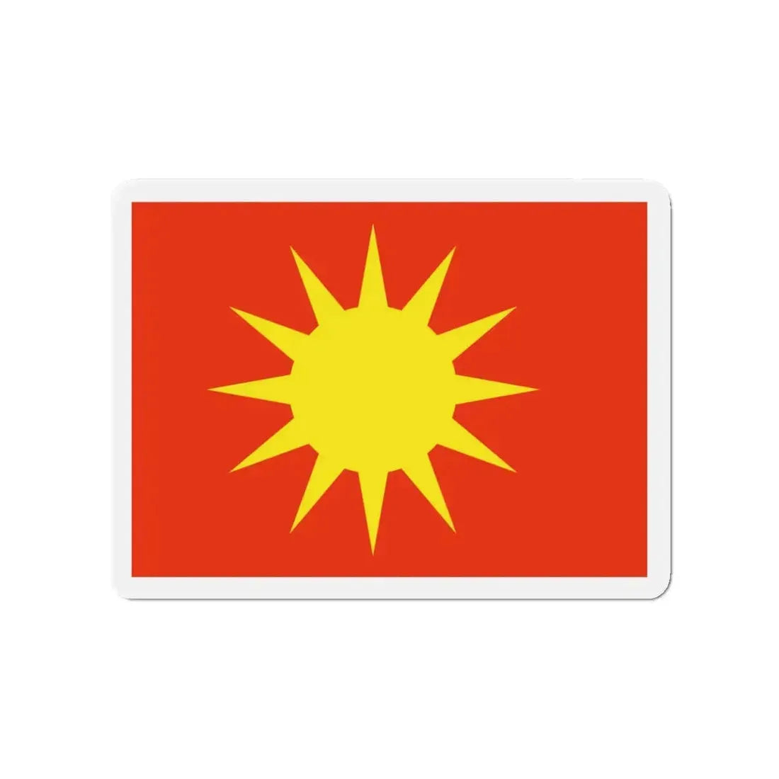 Flag of Bodø Nordland Norway - Refrigerator Magnet 3 Inch - The Sticker Space