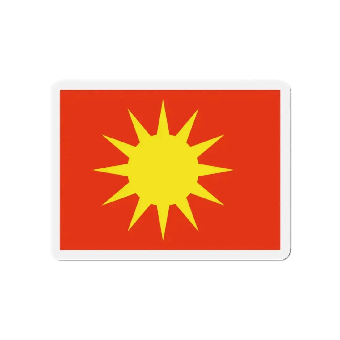 Flag of Bodø Nordland Norway - Refrigerator Magnet 4 Inch - The Sticker Space