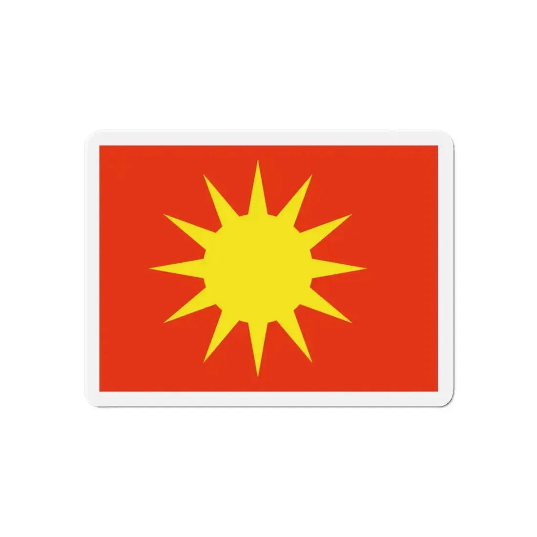 Flag of Bodø Nordland Norway - Refrigerator Magnet 6 Inch - The Sticker Space