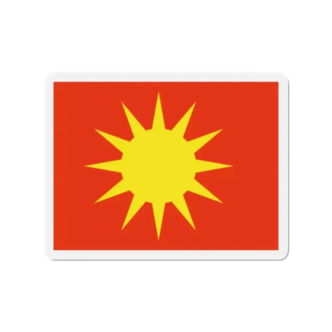 Flag of Bodø Nordland Norway - Refrigerator Magnet - The Sticker Space