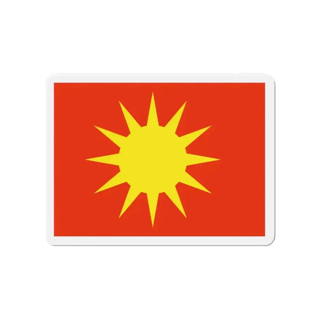 Flag of Bodø Nordland Norway - Refrigerator Magnet - The Sticker Space