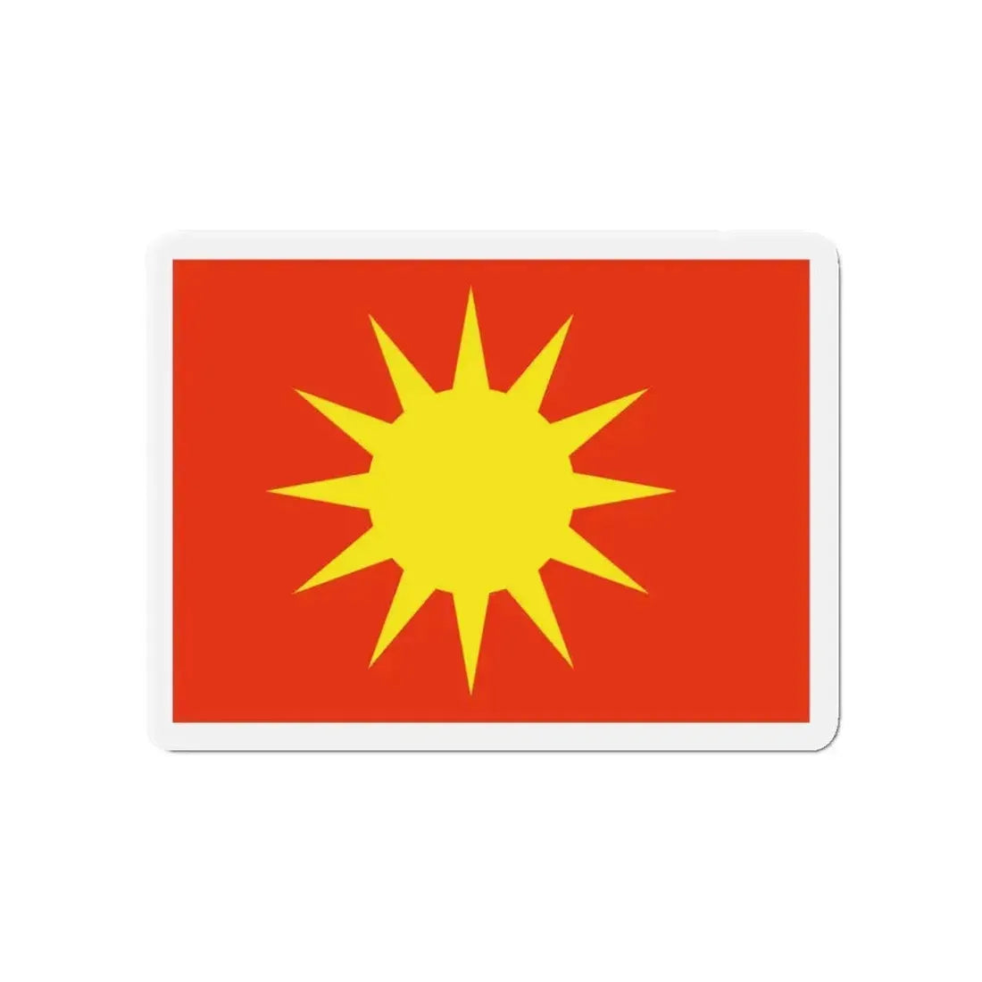 Flag of Bodø Nordland Norway - Refrigerator Magnet - The Sticker Space
