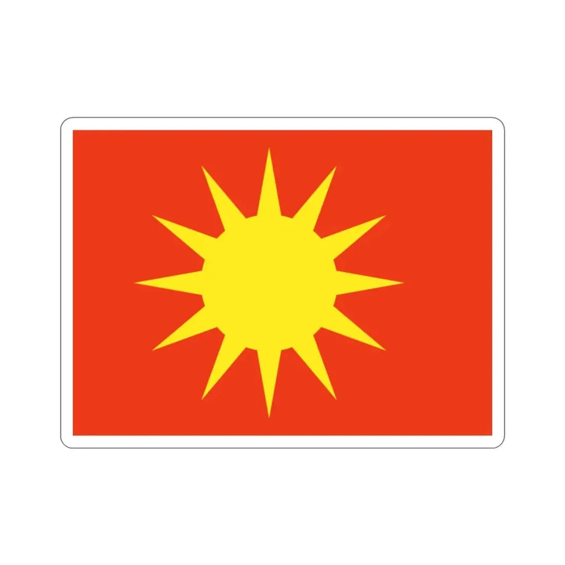 Flag of Bodø Nordland Norway STICKER Vinyl Die-Cut Decal 2 Inch - The Sticker Space