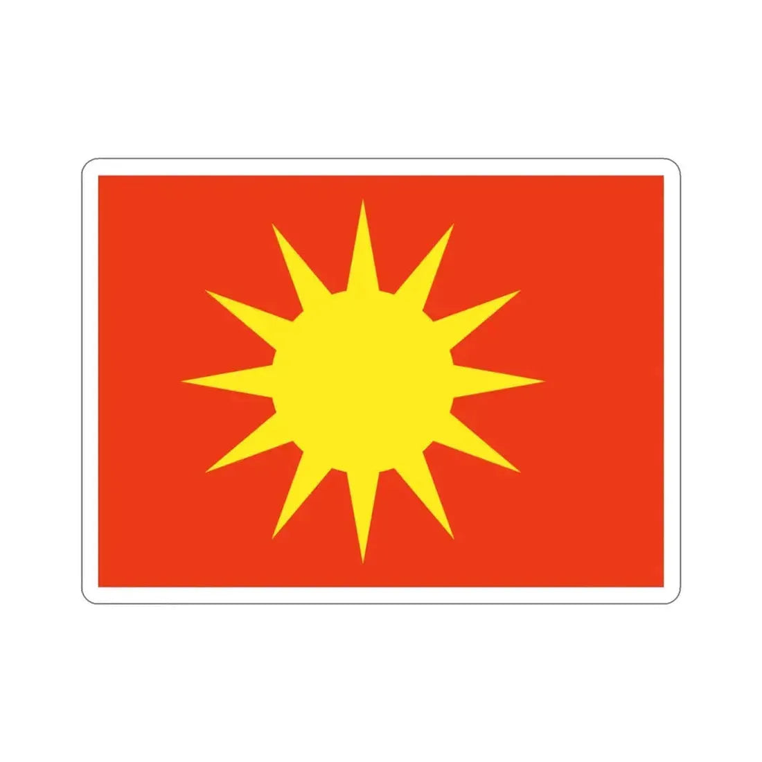 Flag of Bodø Nordland Norway STICKER Vinyl Die-Cut Decal 3 Inch - The Sticker Space