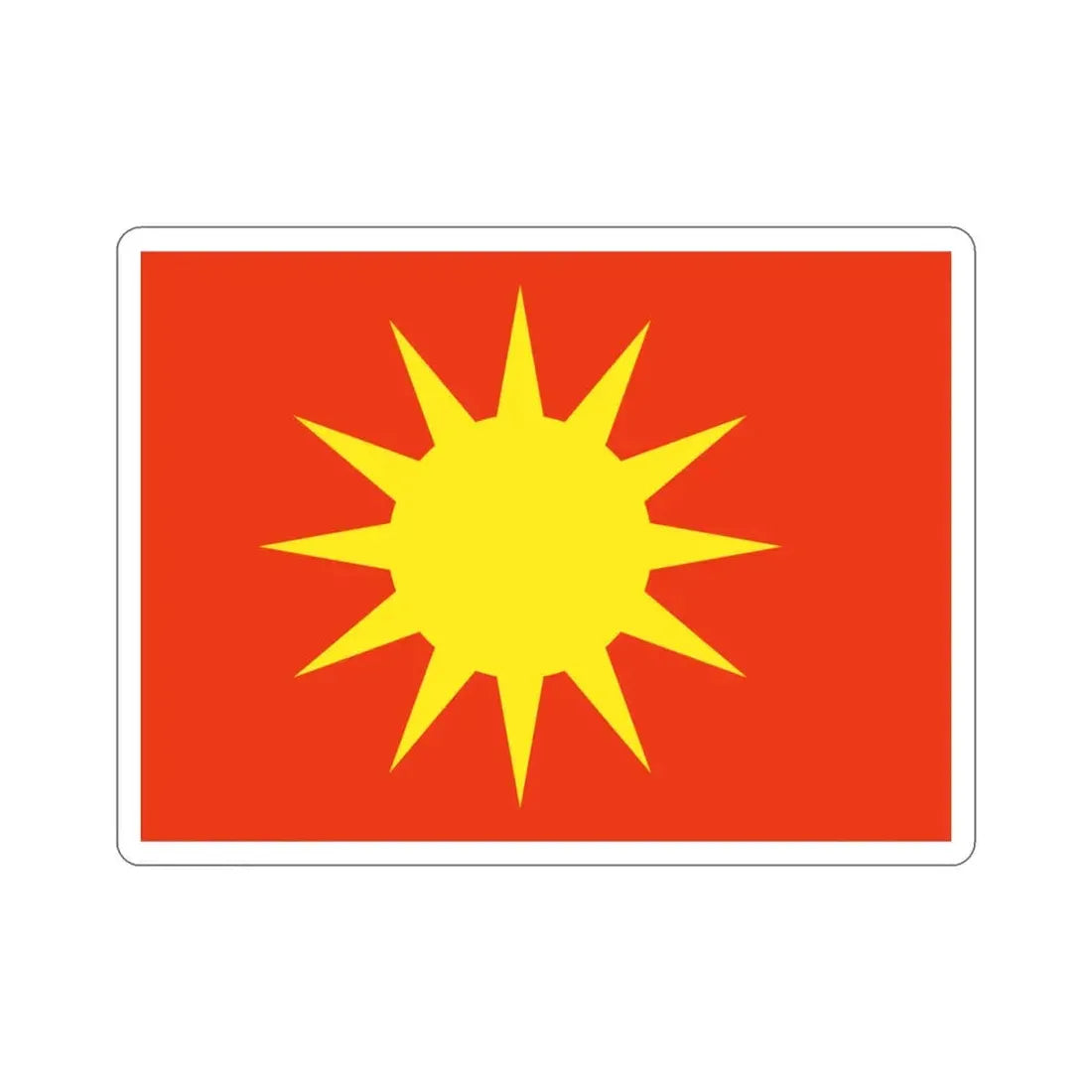 Flag of Bodø Nordland Norway STICKER Vinyl Die-Cut Decal 3 Inch - The Sticker Space