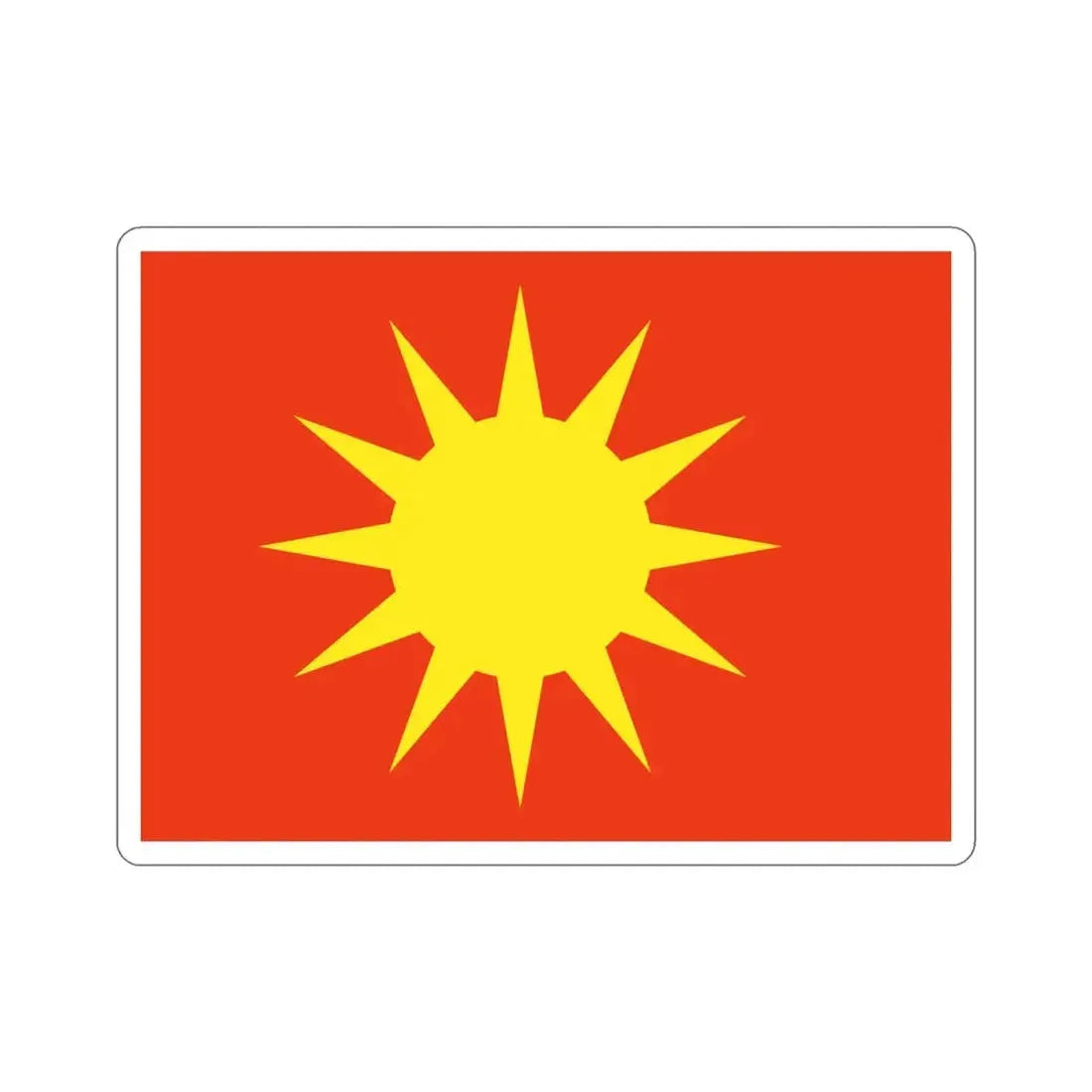 Flag of Bodø Nordland Norway STICKER Vinyl Die-Cut Decal 4 Inch - The Sticker Space