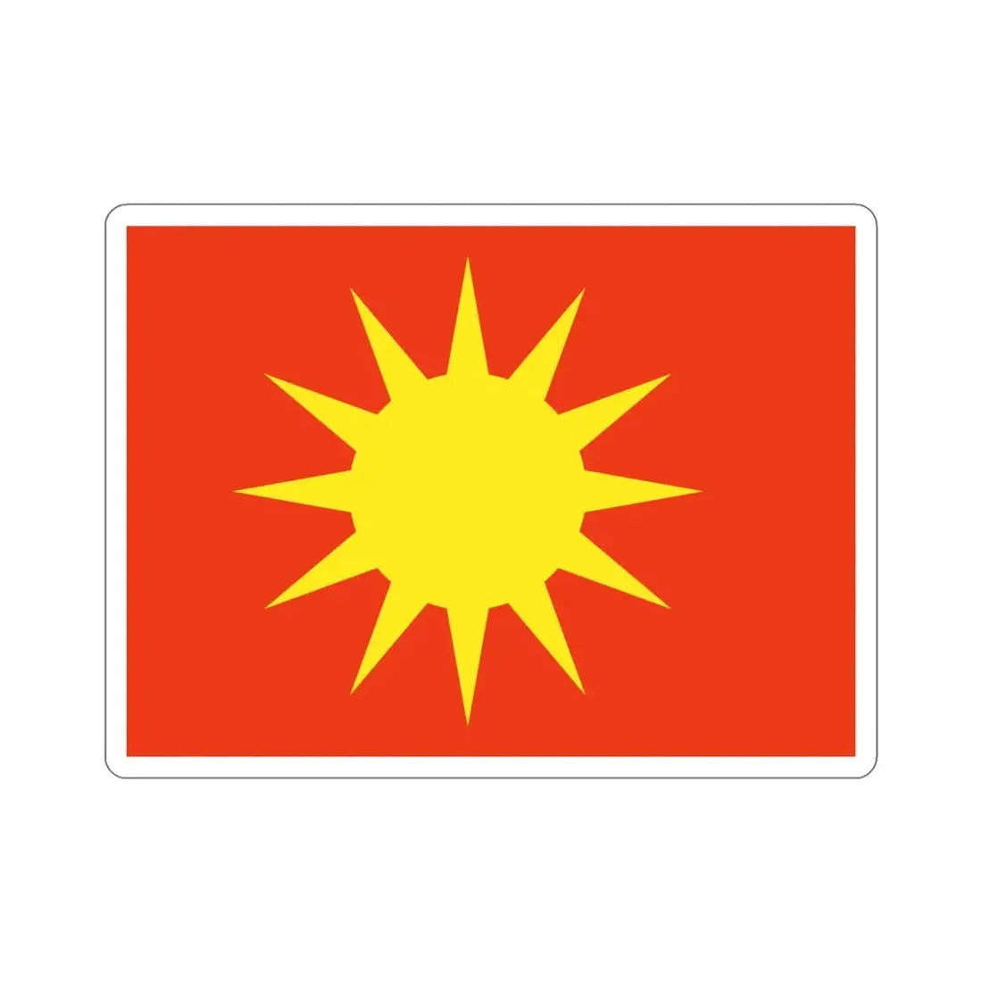 Flag of Bodø Nordland Norway STICKER Vinyl Die-Cut Decal 4 Inch - The Sticker Space