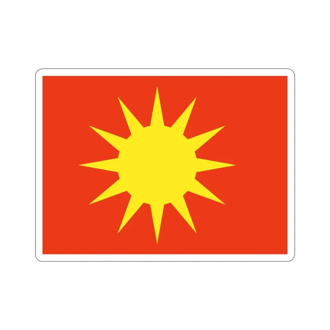 Flag of Bodø Nordland Norway STICKER Vinyl Die-Cut Decal 5 Inch - The Sticker Space