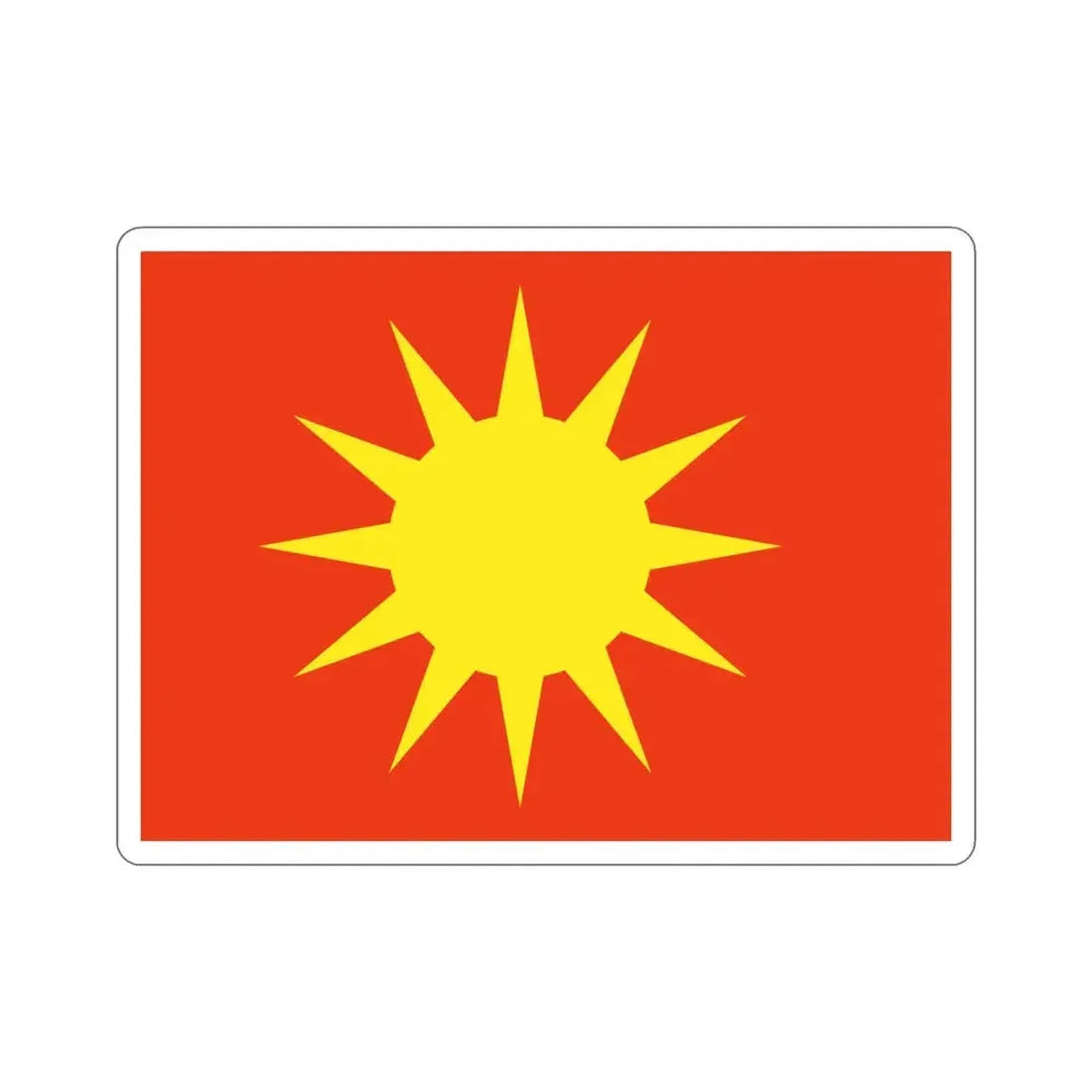 Flag of Bodø Nordland Norway STICKER Vinyl Die-Cut Decal 6 Inch - The Sticker Space