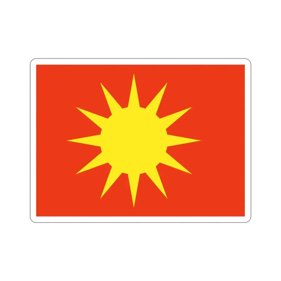 Flag of Bodø Nordland Norway STICKER Vinyl Die-Cut Decal 6 Inch - The Sticker Space