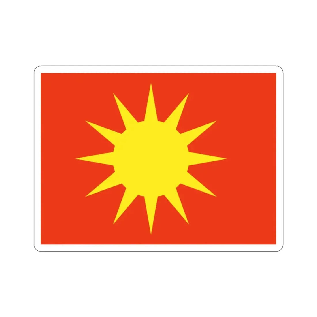 Flag of Bodø Nordland Norway STICKER Vinyl Die-Cut Decal - The Sticker Space