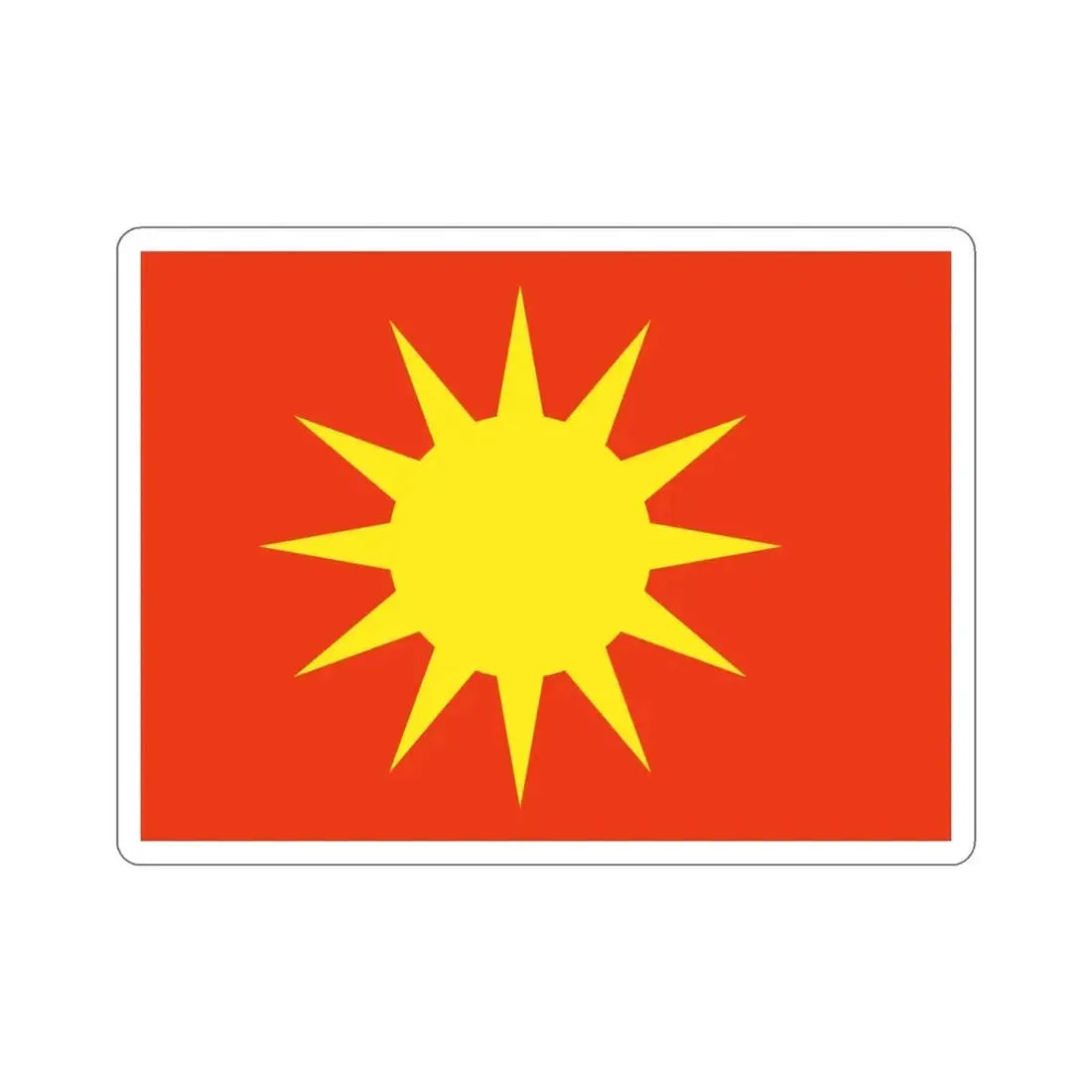 Flag of Bodø Nordland Norway STICKER Vinyl Die-Cut Decal - The Sticker Space