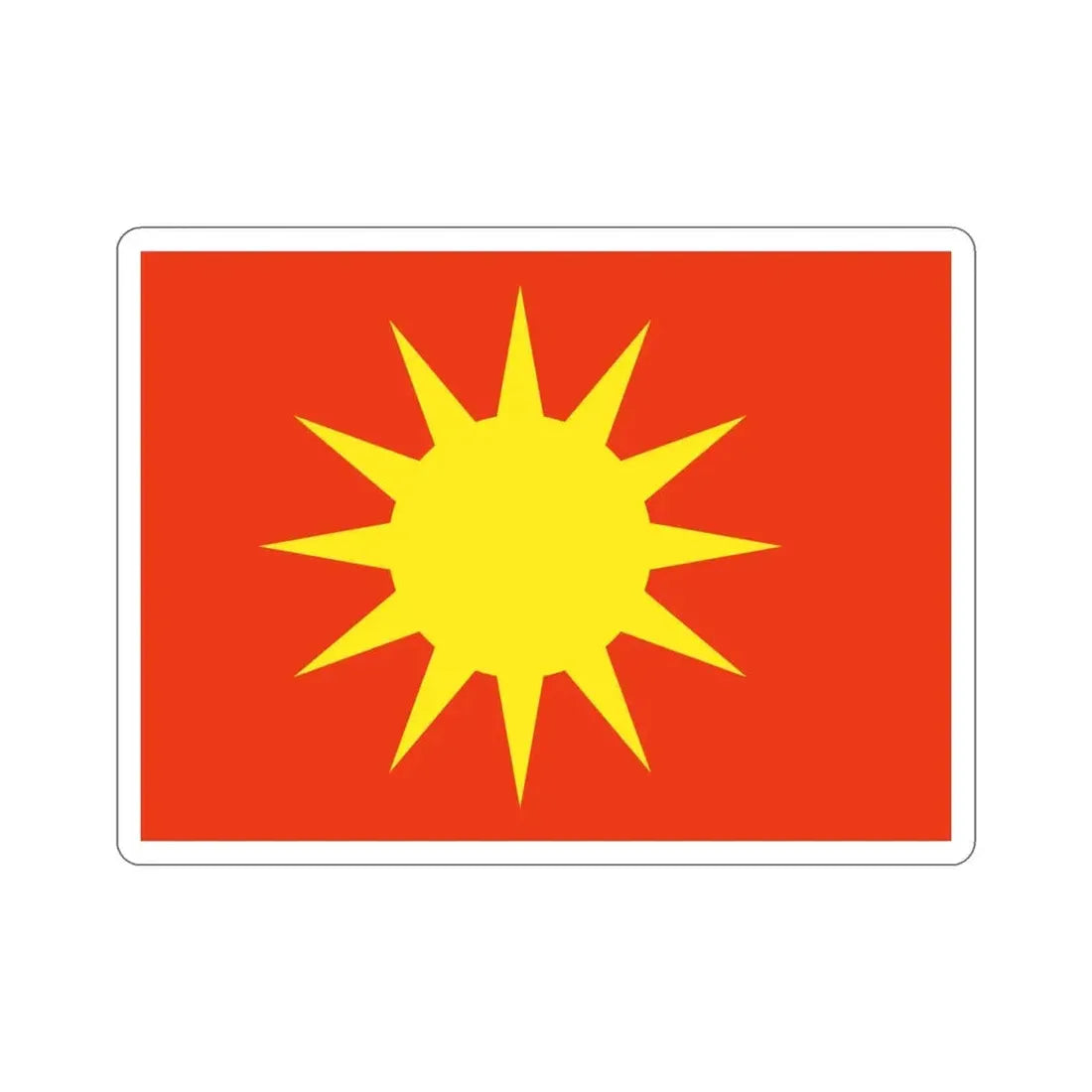 Flag of Bodø Nordland Norway STICKER Vinyl Die-Cut Decal - The Sticker Space