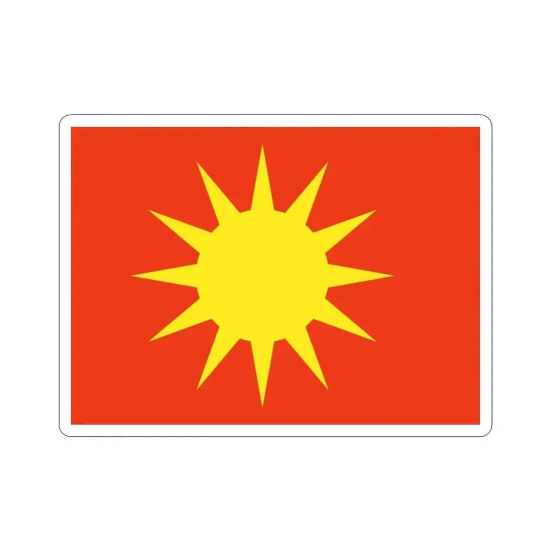 Flag of Bodø Nordland Norway STICKER Vinyl Die-Cut Decal - The Sticker Space