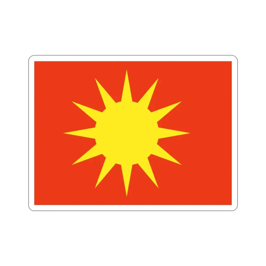 Flag of Bodø Nordland Norway STICKER Vinyl Die-Cut Decal - The Sticker Space