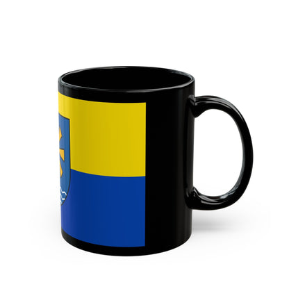 Flag of Bodenseekreis 2 Germany - Black Coffee Mug-The Sticker Space