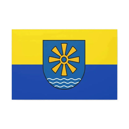 Flag of Bodenseekreis 2 Germany - Canvas Wall Art - The Sticker Space