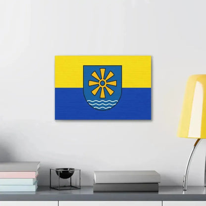 Flag of Bodenseekreis 2 Germany - Canvas Wall Art - The Sticker Space