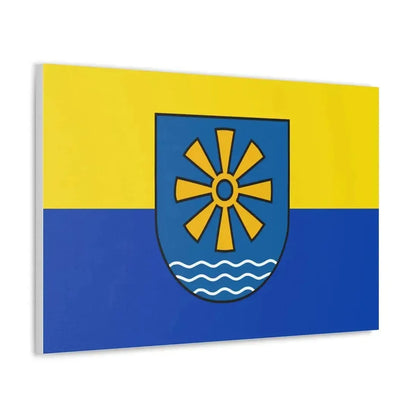 Flag of Bodenseekreis 2 Germany - Canvas Wall Art - The Sticker Space