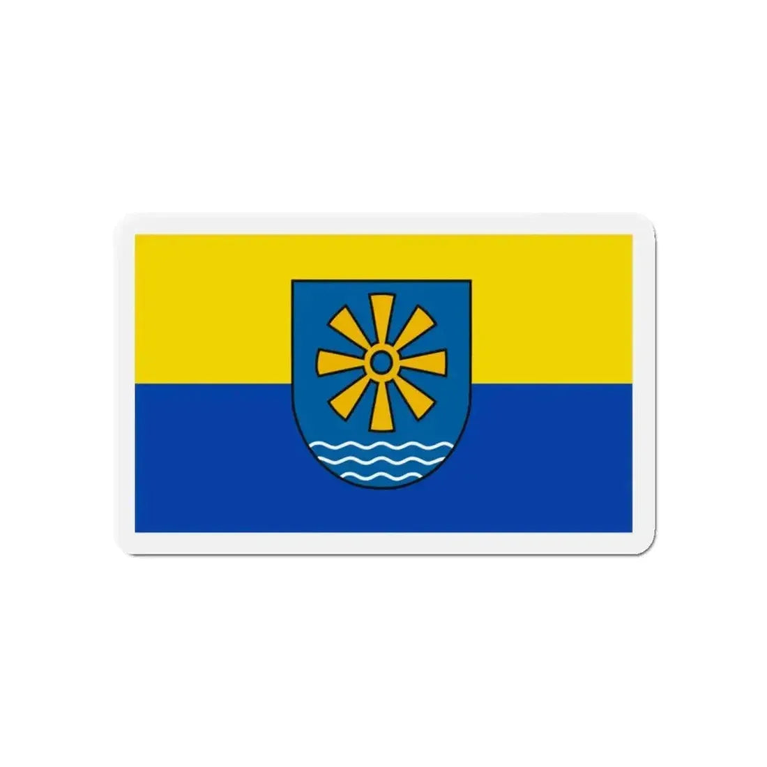 Flag of Bodenseekreis 2 Germany - Refrigerator Magnet - The Sticker Space