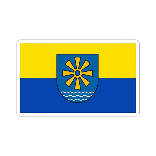 Flag of Bodenseekreis 2 Germany STICKER Vinyl Die-Cut Decal 6 Inch - The Sticker Space