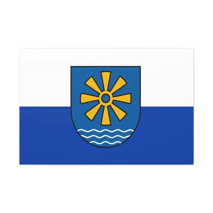 Flag of Bodenseekreis Germany - Canvas Wall Art 36" x 24" 1.25" - The Sticker Space