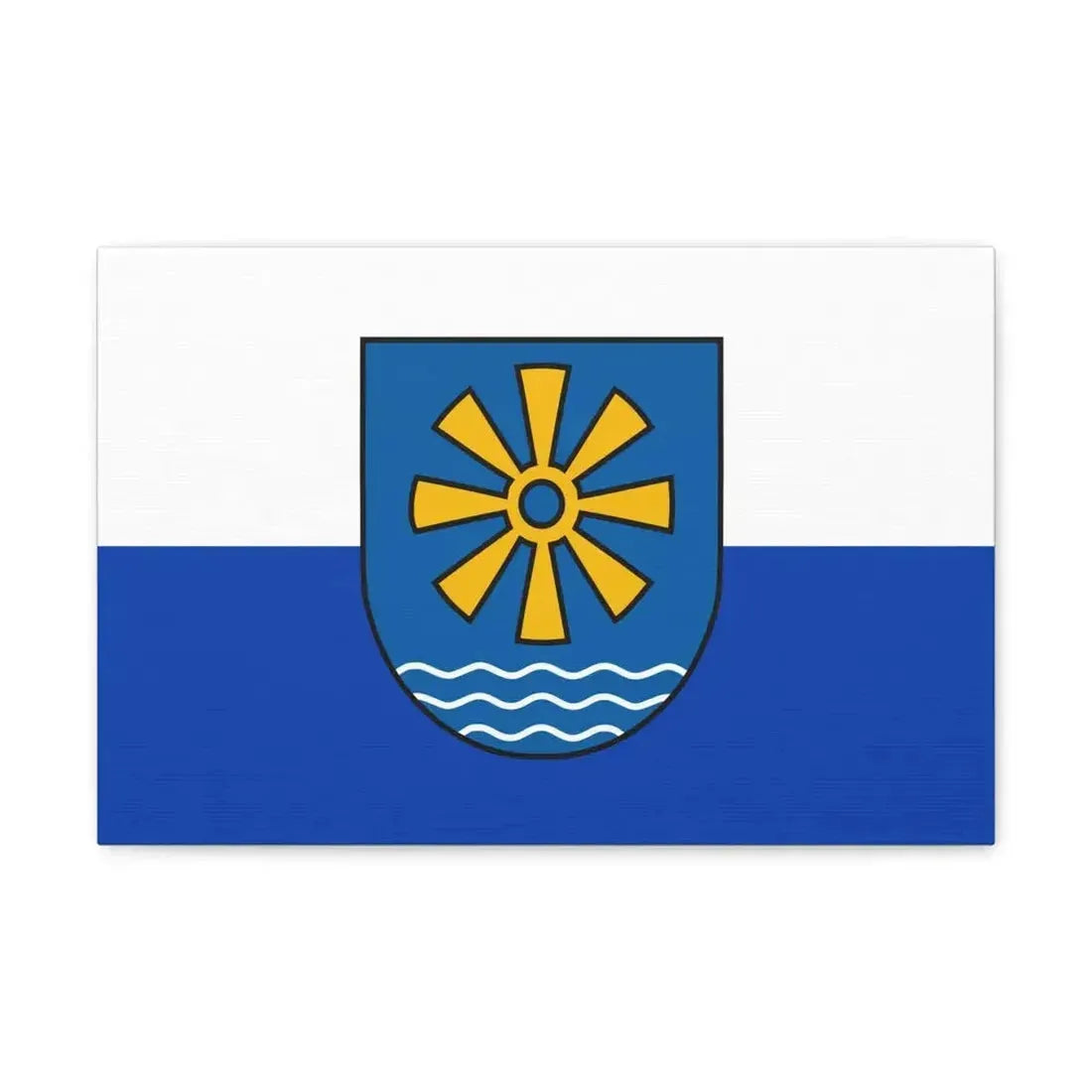 Flag of Bodenseekreis Germany - Canvas Wall Art - The Sticker Space