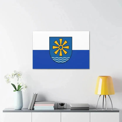 Flag of Bodenseekreis Germany - Canvas Wall Art - The Sticker Space