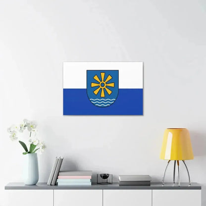 Flag of Bodenseekreis Germany - Canvas Wall Art - The Sticker Space