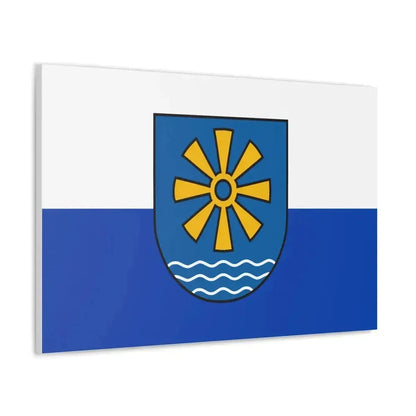 Flag of Bodenseekreis Germany - Canvas Wall Art - The Sticker Space