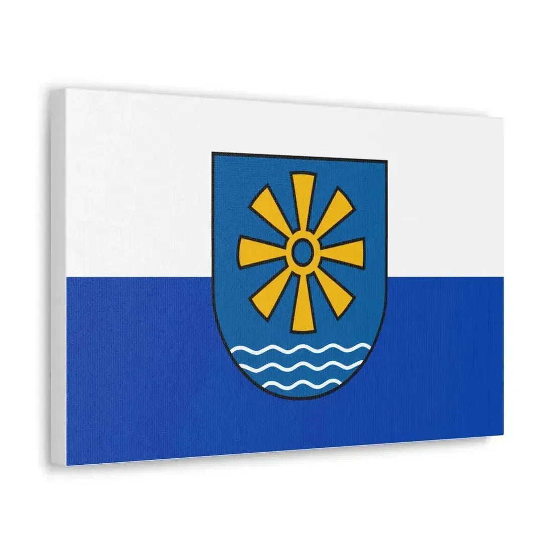 Flag of Bodenseekreis Germany - Canvas Wall Art - The Sticker Space