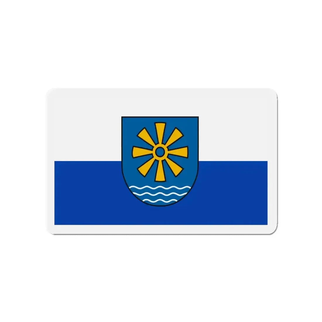Flag of Bodenseekreis Germany - Refrigerator Magnet 3 Inch - The Sticker Space