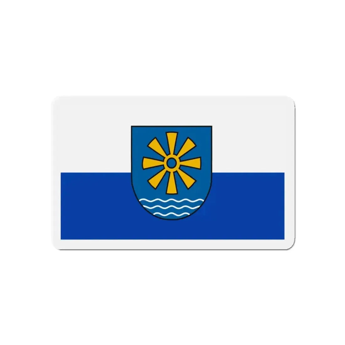 Flag of Bodenseekreis Germany - Refrigerator Magnet 4 Inch - The Sticker Space