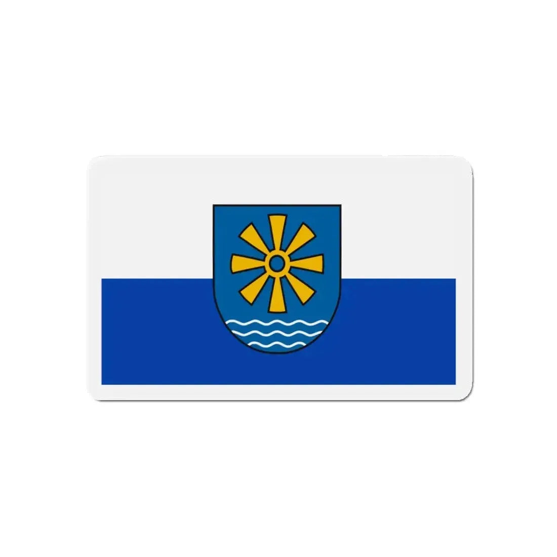 Flag of Bodenseekreis Germany - Refrigerator Magnet 5 Inch - The Sticker Space