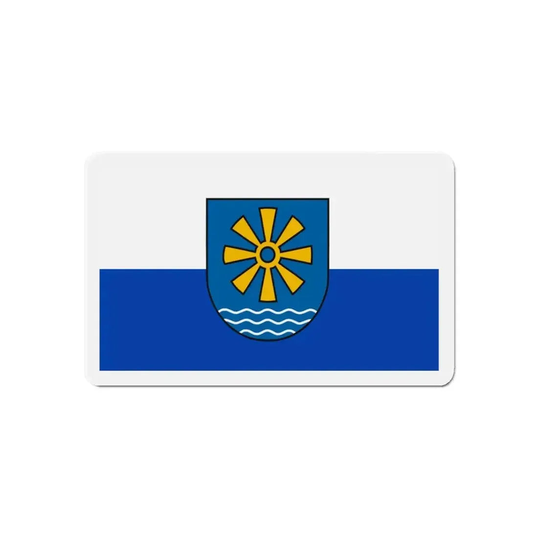Flag of Bodenseekreis Germany - Refrigerator Magnet 6 Inch - The Sticker Space