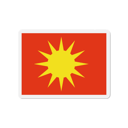 Flag of Bodø Nordland Norway - Die-Cut Magnet-3" x 3"-The Sticker Space