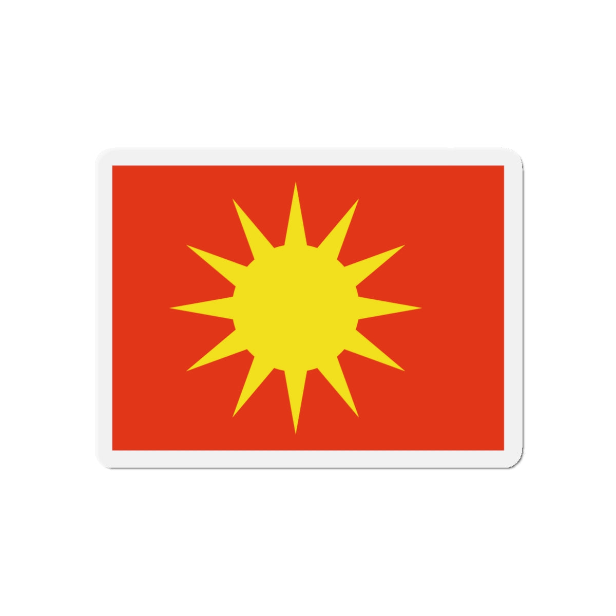 Flag of Bodø Nordland Norway - Die-Cut Magnet-5" x 5"-The Sticker Space