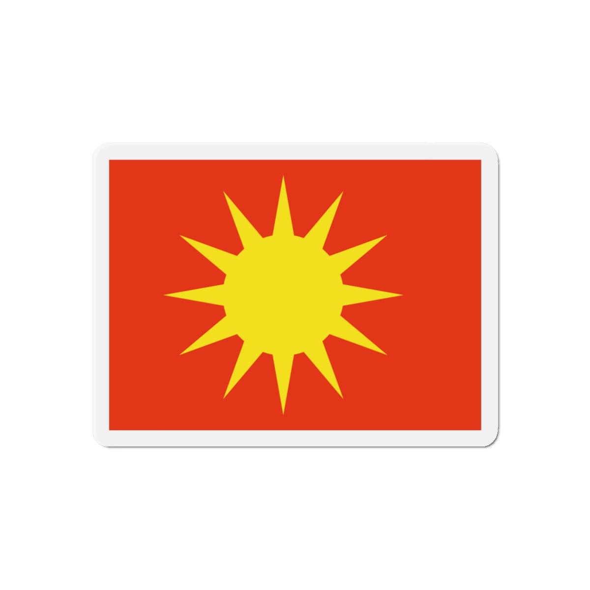 Flag of Bodø Nordland Norway - Die-Cut Magnet-6 × 6"-The Sticker Space