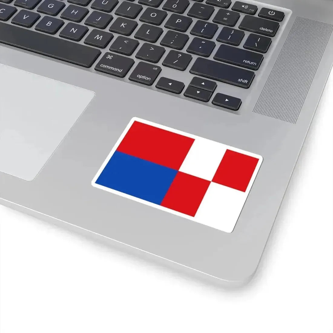 Flag of Boechout (Belgium) STICKER Vinyl Kiss-Cut Decal - The Sticker Space