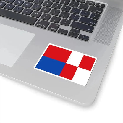 Flag of Boechout (Belgium) STICKER Vinyl Kiss-Cut Decal - The Sticker Space