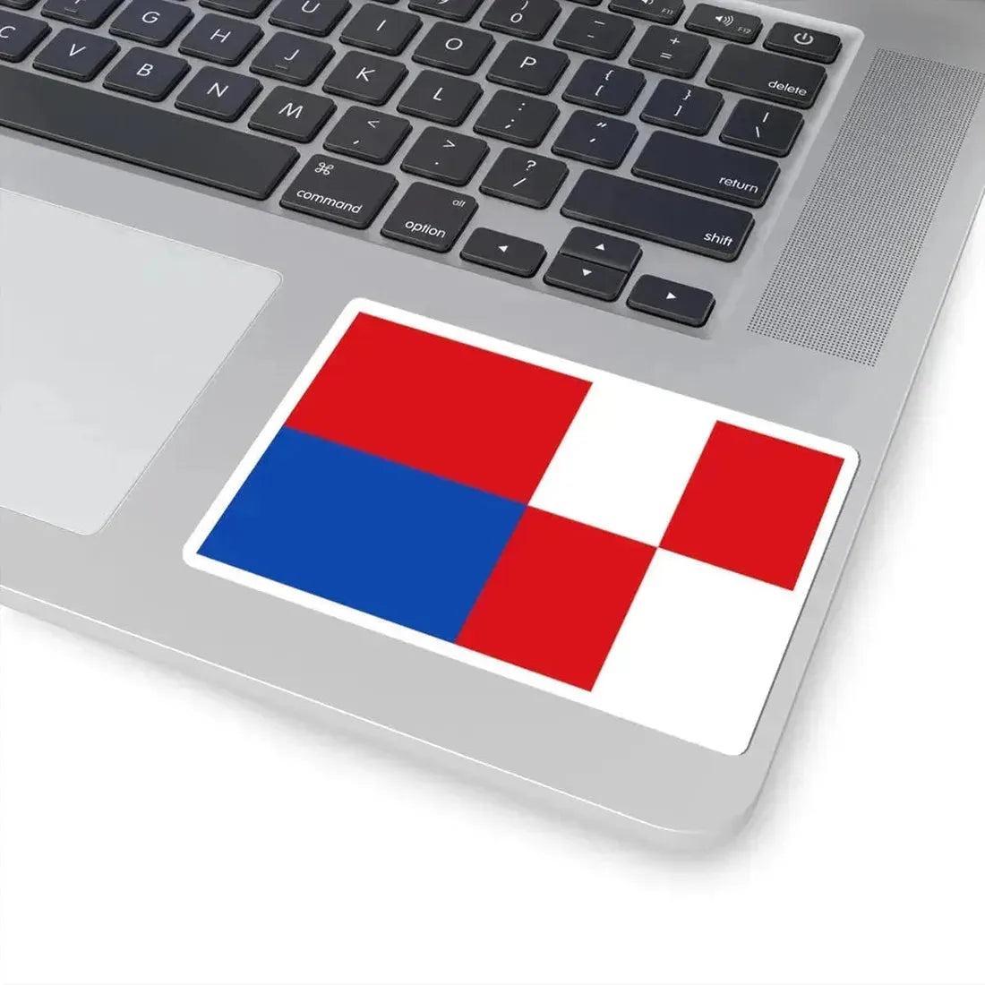 Flag of Boechout (Belgium) STICKER Vinyl Kiss-Cut Decal - The Sticker Space