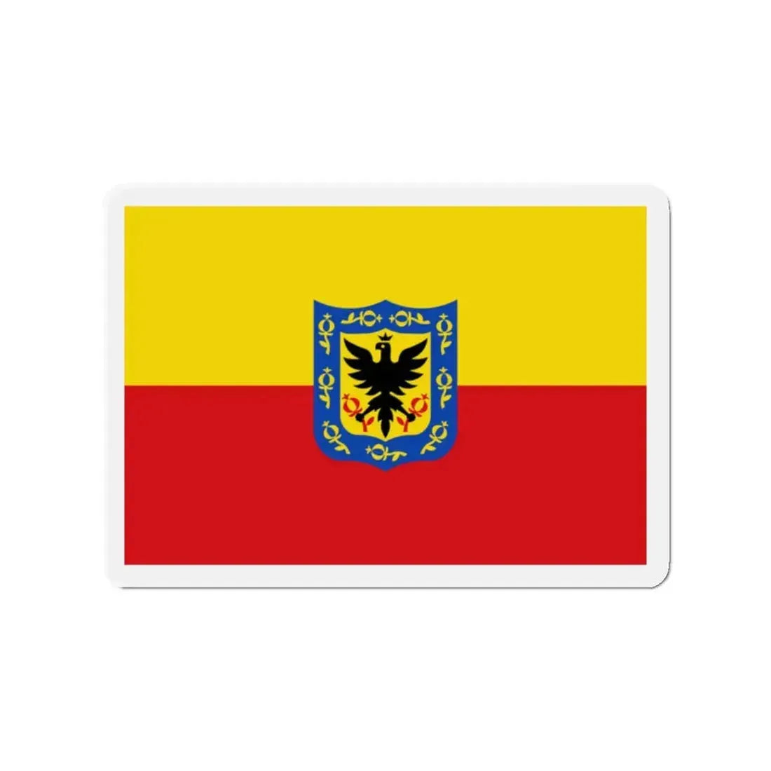 Flag of Bogotá Colombia - Refrigerator Magnet 2 Inch - The Sticker Space