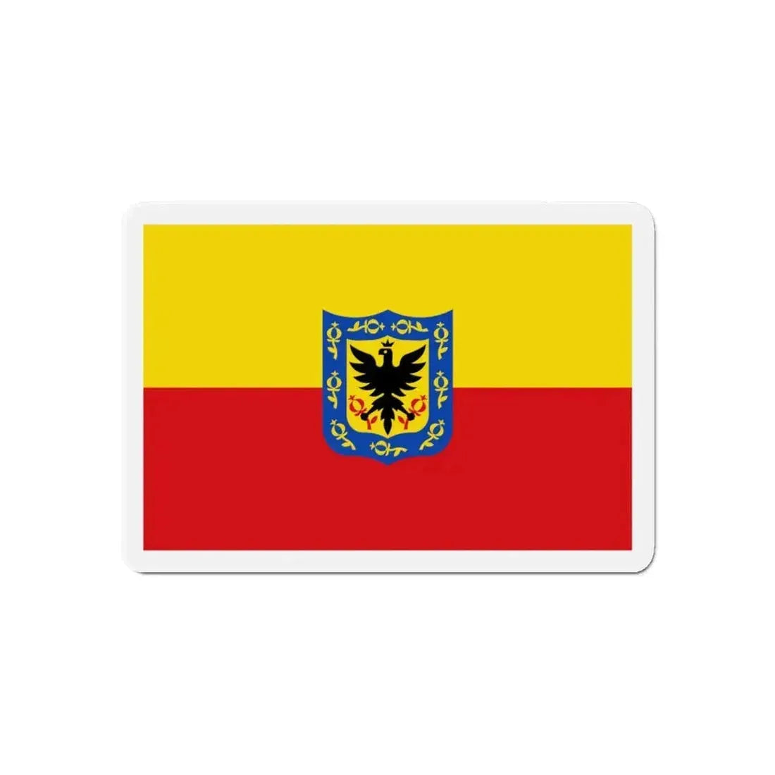 Flag of Bogotá Colombia - Refrigerator Magnet - The Sticker Space