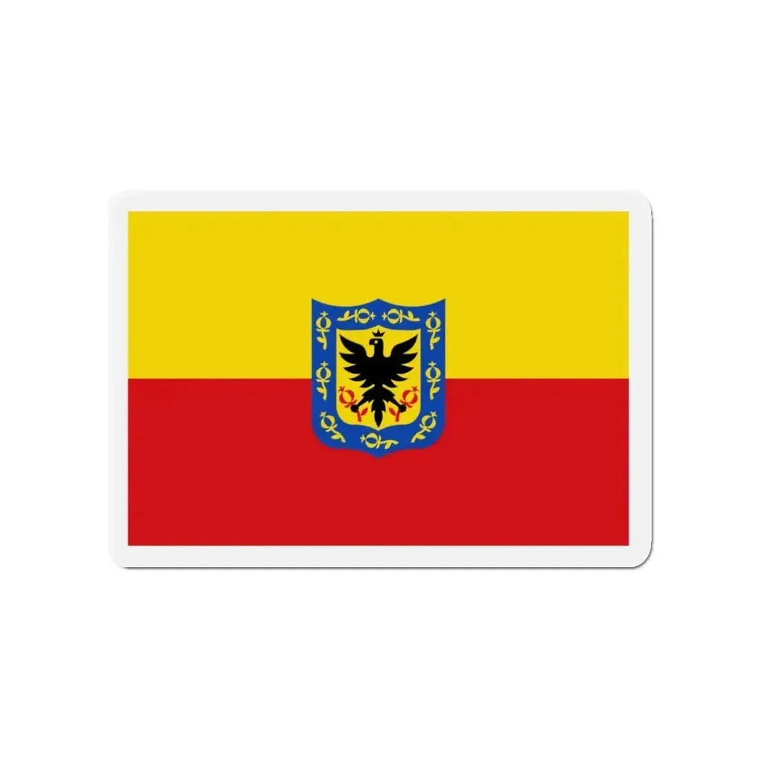 Flag of Bogotá Colombia - Refrigerator Magnet - The Sticker Space